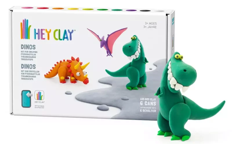 Hey Clay DINO - con 6 latas