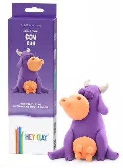 Hey Clay SET -Mini Packs -3 Latas- COW KUH