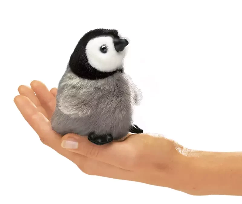 Mini Baby «EMPEROR PENGUIN» Marioneta de dedo infantil