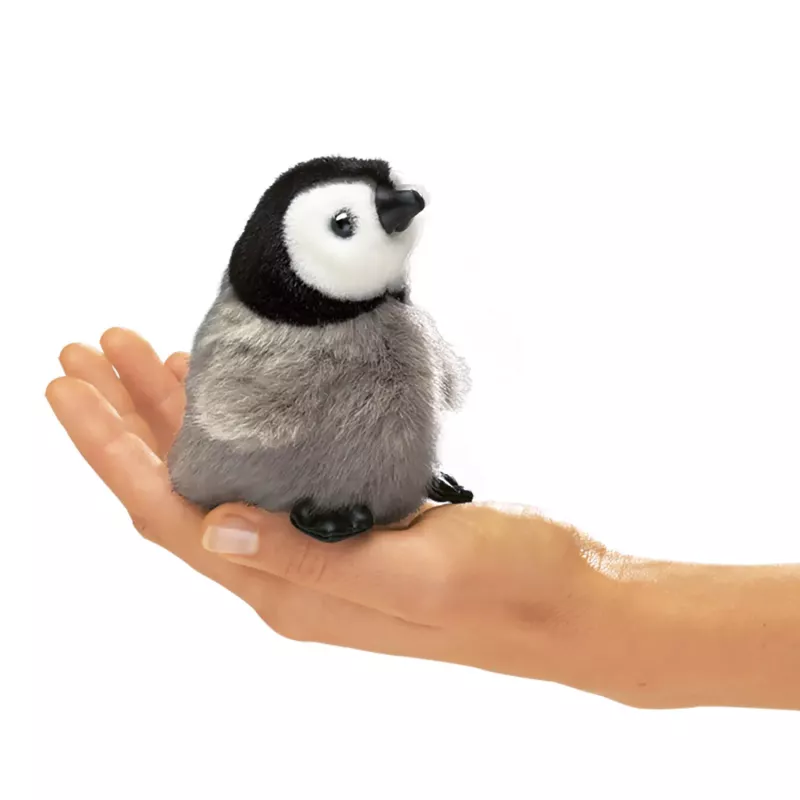 Mini Baby "EMPEROR PENGUIN" Marioneta de dedo infantil