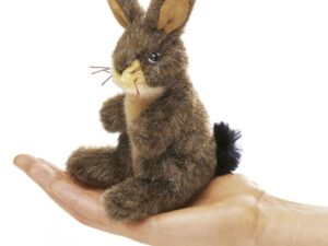 Mini "JACK RABBIT" Marioneta de dedo infantil