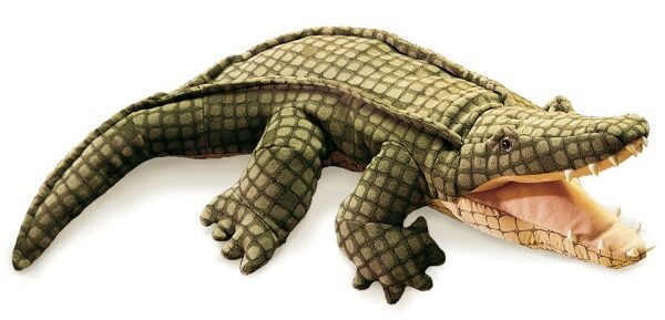 Puppet "ALLIGATOR"-Tamaño: 61 x 5 x 32 cm 