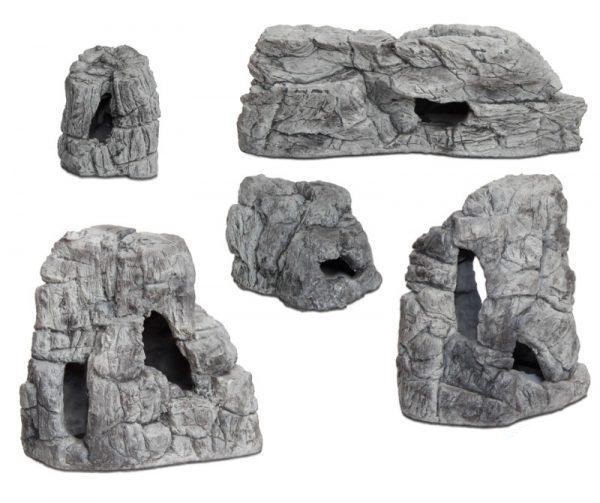 Terrarium Rocks grey-Rocas Grises para terrario