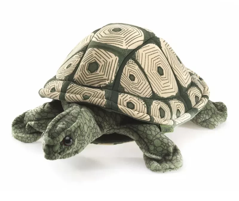 Puppet «Tortoise»-Tamaño: 33x13x23cm