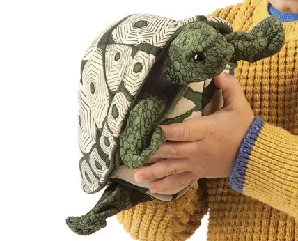 Puppet "Tortoise"-Tamaño: 33x13x23cm